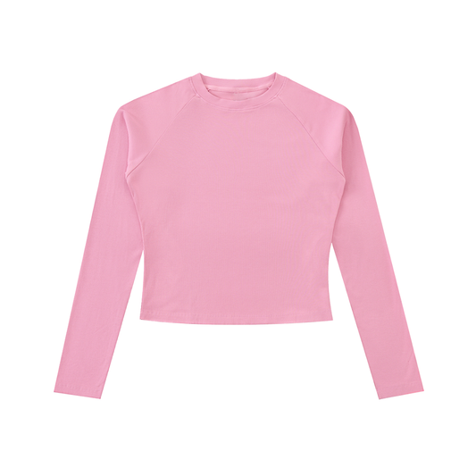 Pinky Long Sleeve Slim T-Shirt