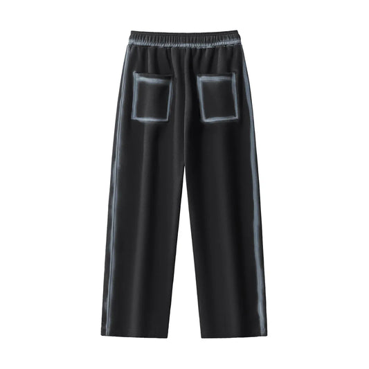 B&M Unisex Oversized Cotton Blend Pants - B&M