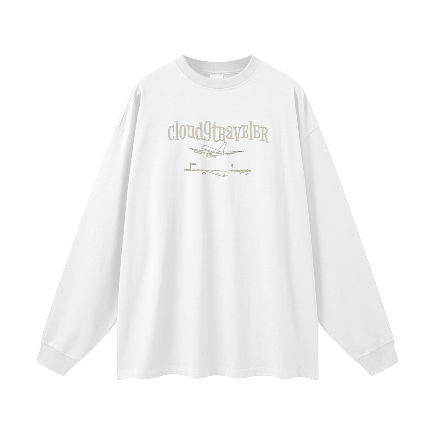 Oversized Unisex Long Sleeve T-Shirt