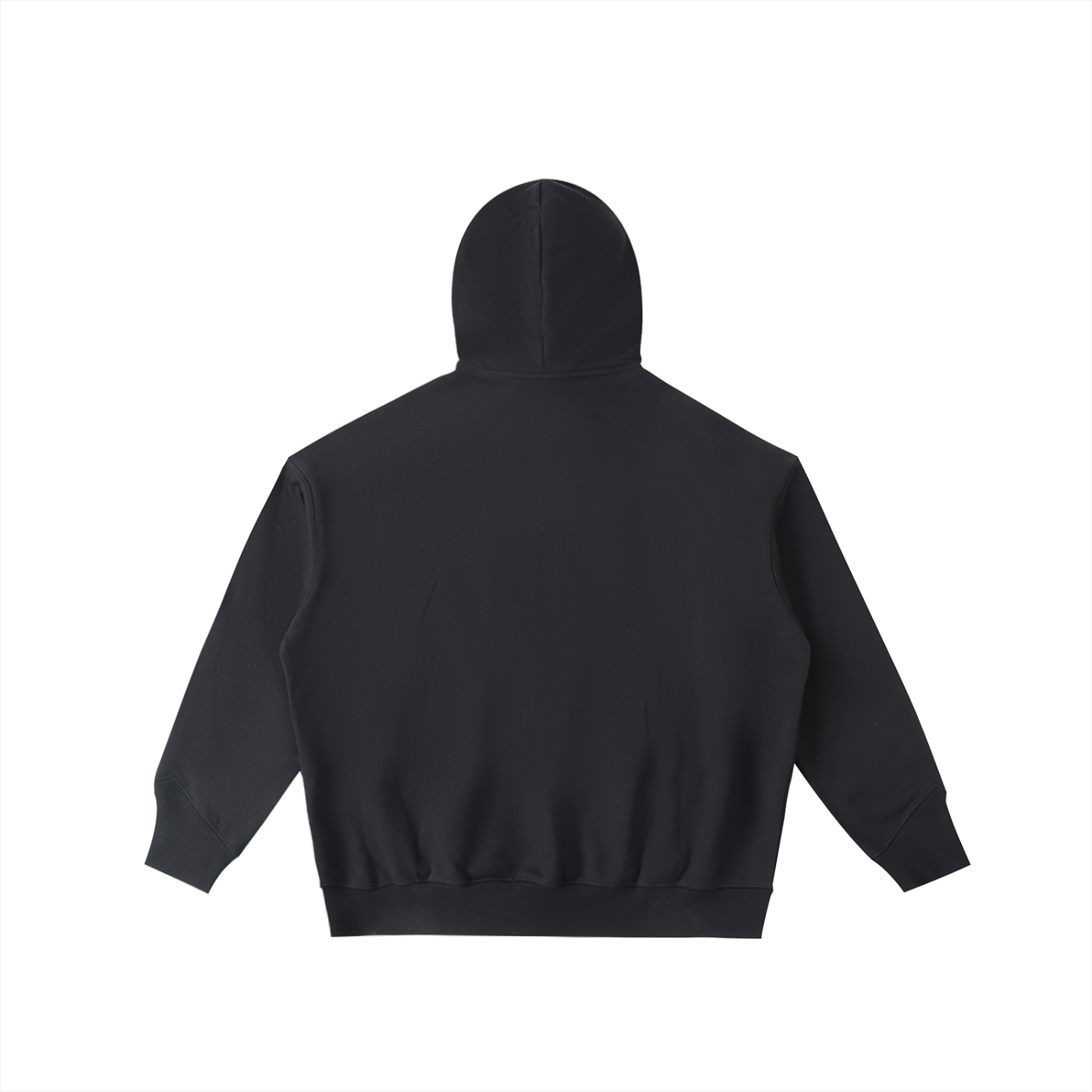 Women’s Oversized Cropped Hoodie – Classic Fleece Sweatshirt with Center Pocket & Drawstring Hood
