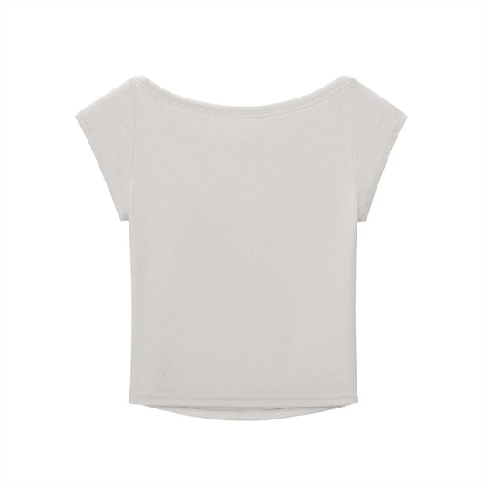 Essential Wide Neck Baby T-shirt - B&M