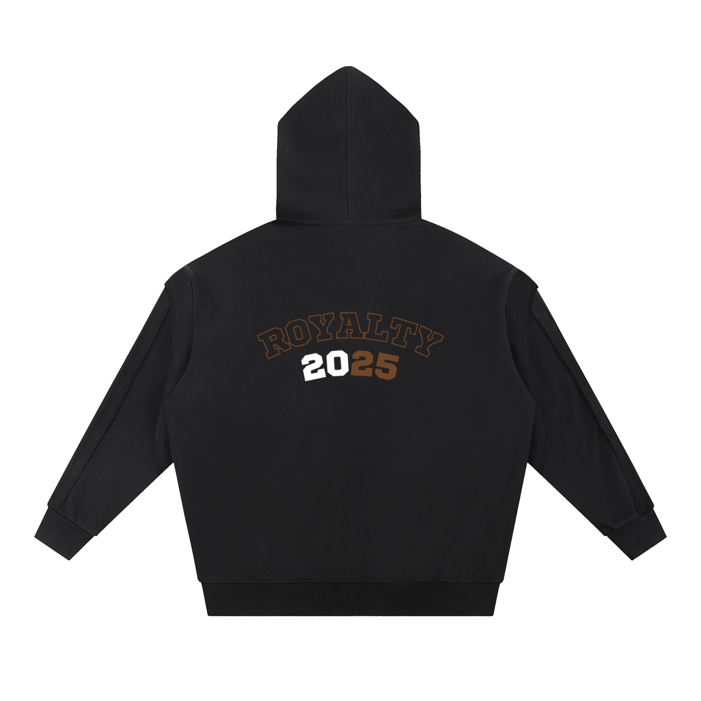 Contrast Zip Hoodie