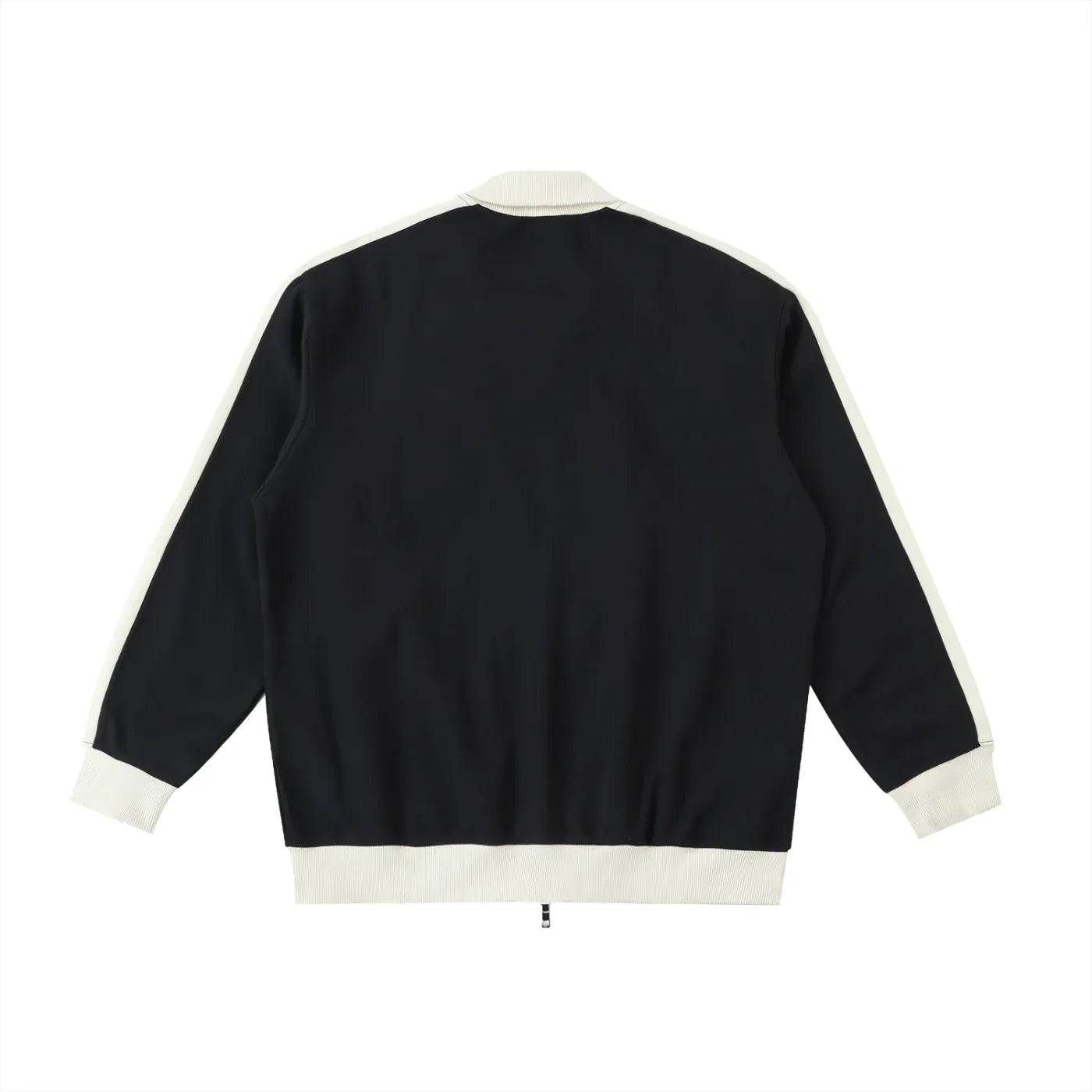 Contrast Trim Stand Collar Jacket - B&M