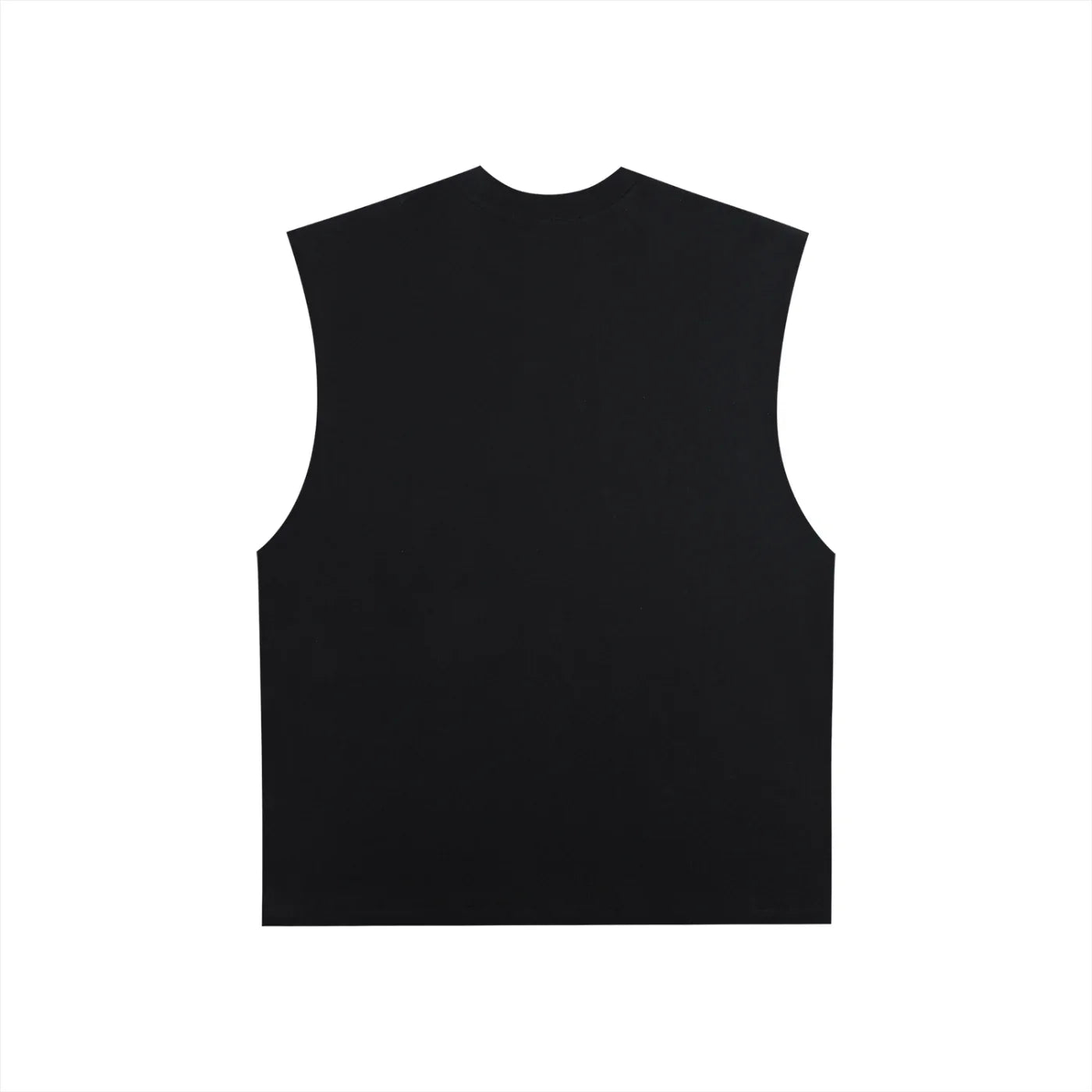 Raw Edge Cotton Tank Top - B&M