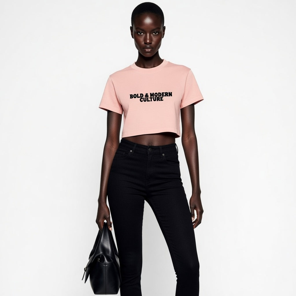 Snow Washed Crop Top