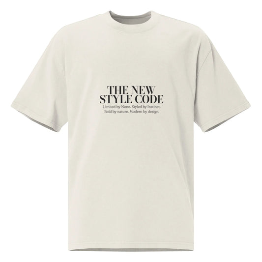 Oversized faded t-shirt - B&M