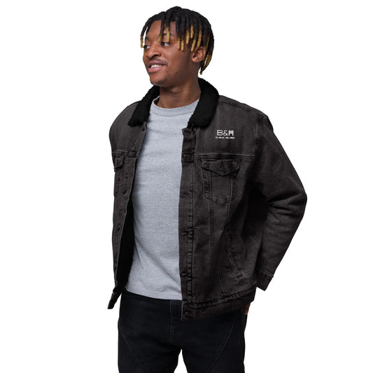 Unisex denim sherpa jacket - B&M