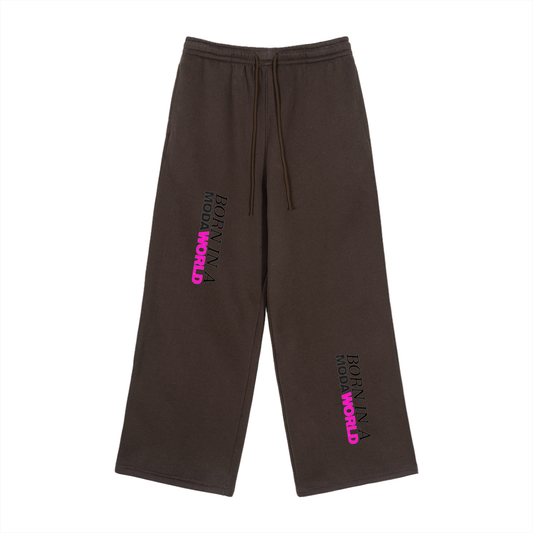 Unisex Brown Drawstring Pants | Trendy, Comfortable & Casual Streetwear