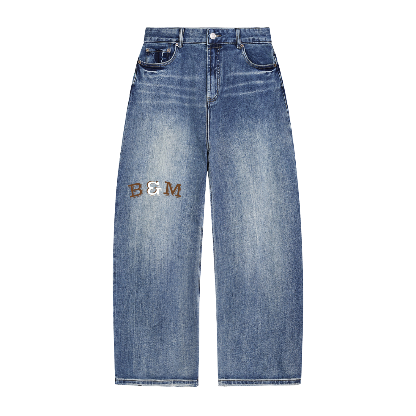 Sun Fade Heavyweight Denim Jeans