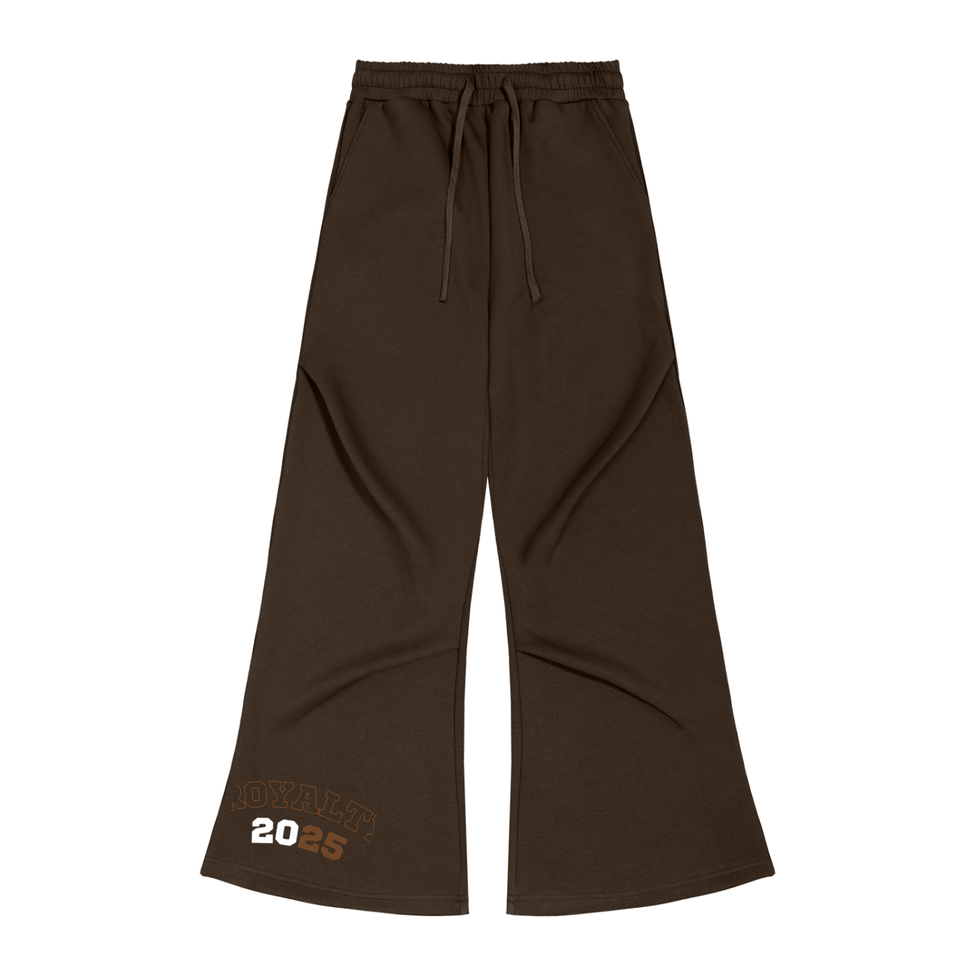 Relaxed Fit Wide-Leg Jogger Pants