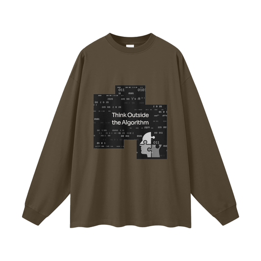 Streetwear Unisex Cotton Long Sleeve Tee