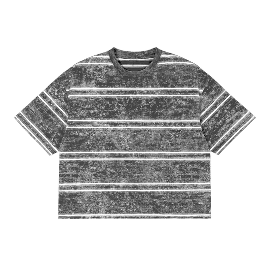 Frosted Stripe Boxy Tee