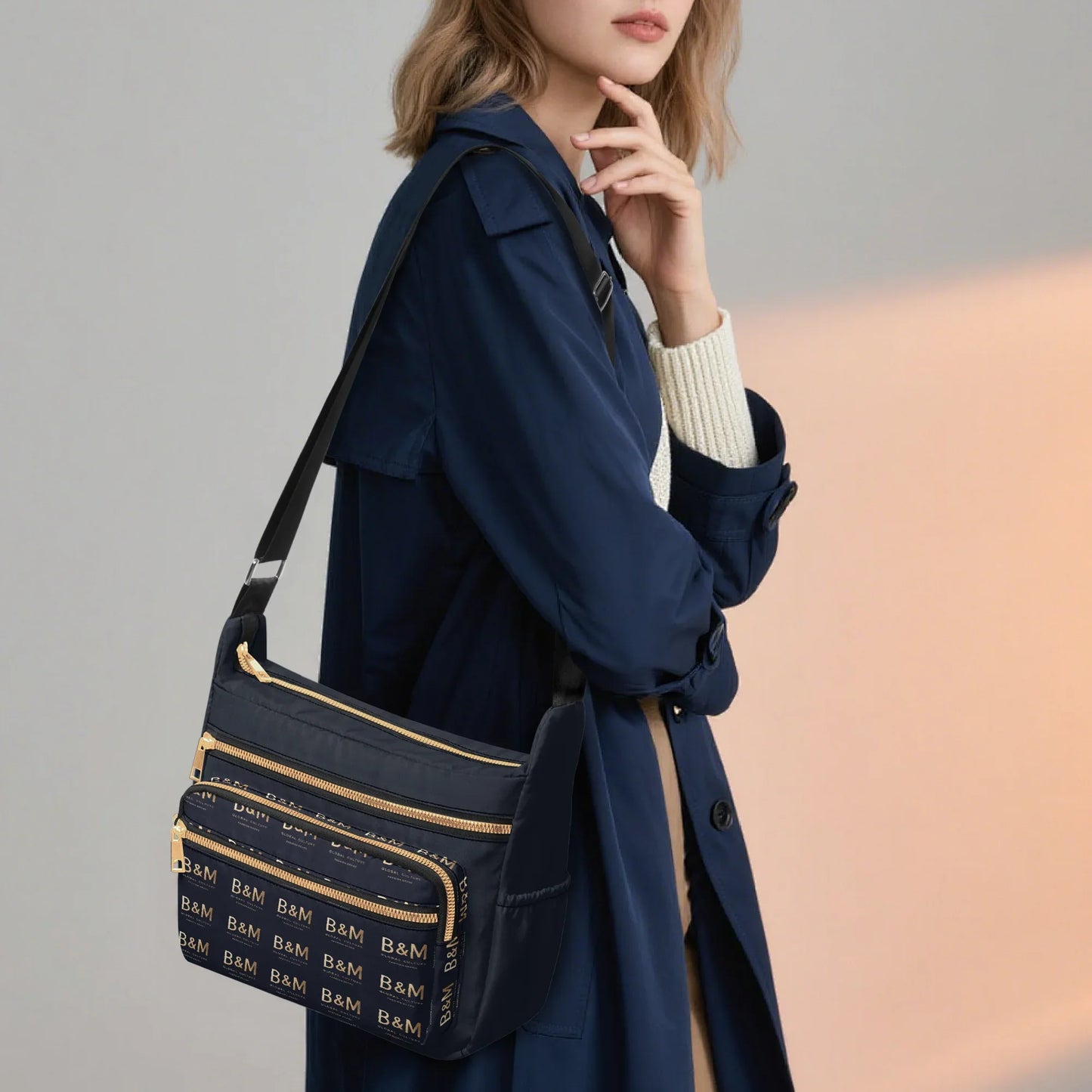 Multi-pocket Crossbody Bag - B&M 