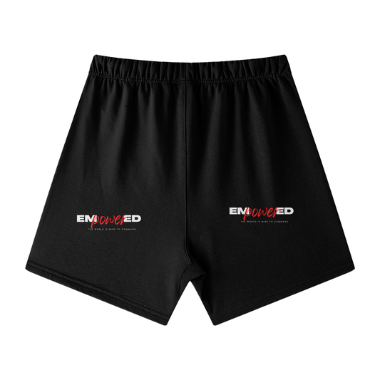 Streetwear Unisex Heavyweight Earth Tone Loose Fit FOG 100% Cotton Shorts