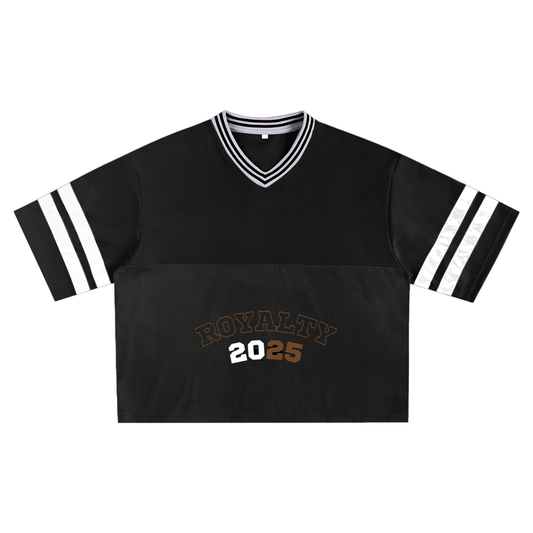 Taped Mesh Boxy T-shirt