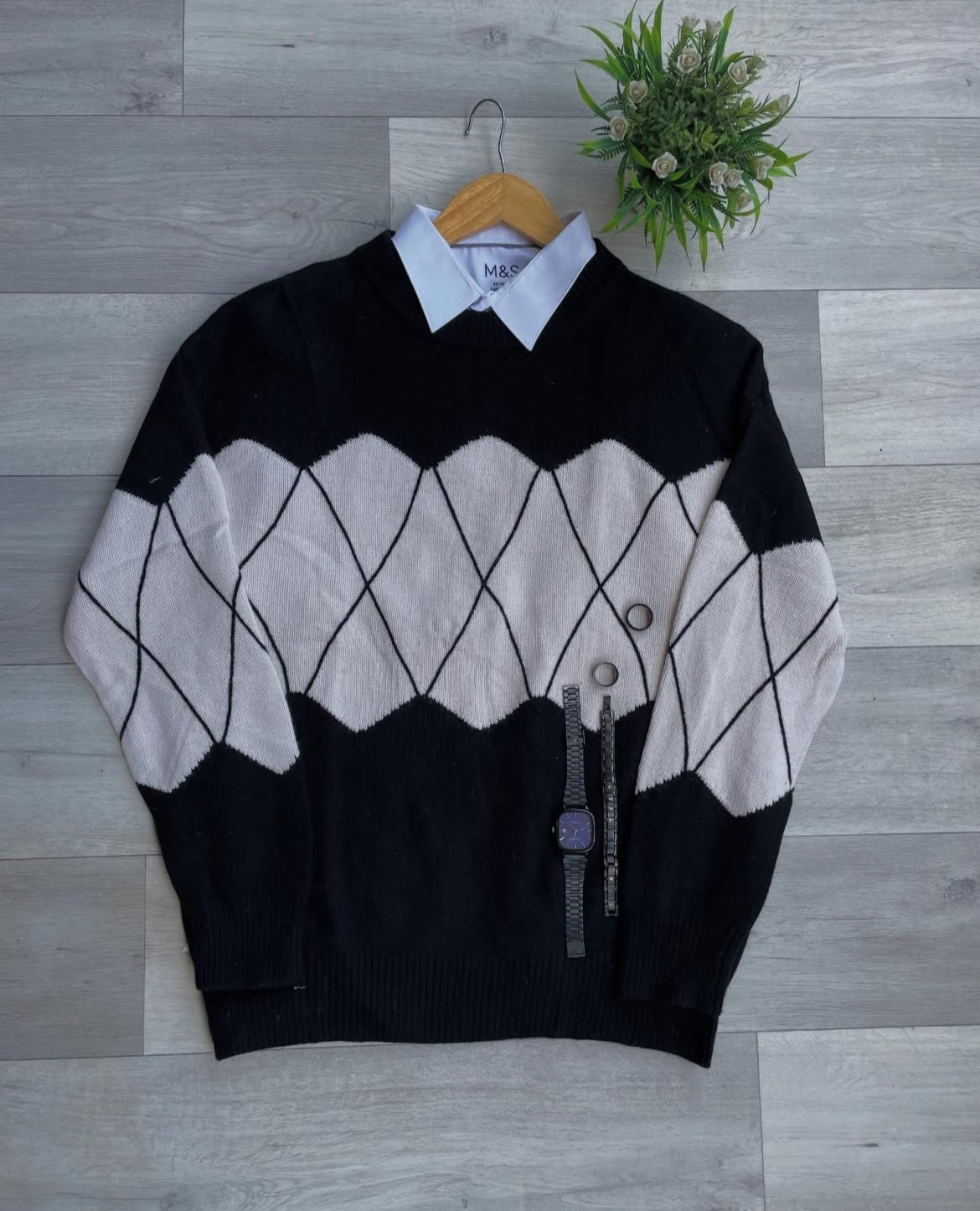 Diamond Sweater