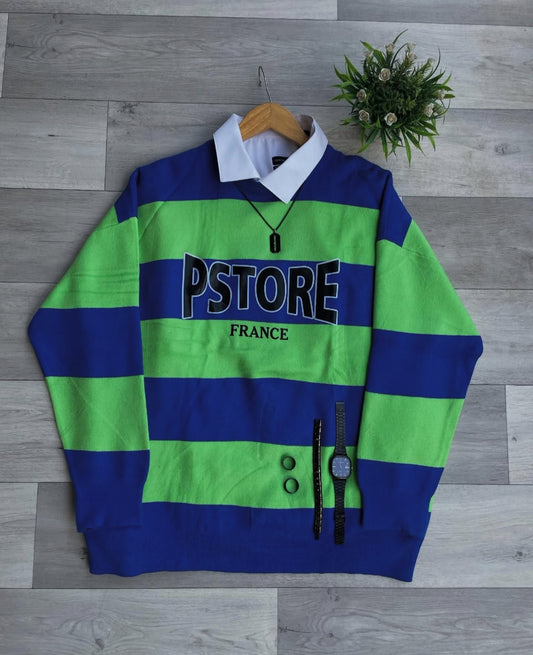 PSTORE FRANCE sweater and shirt