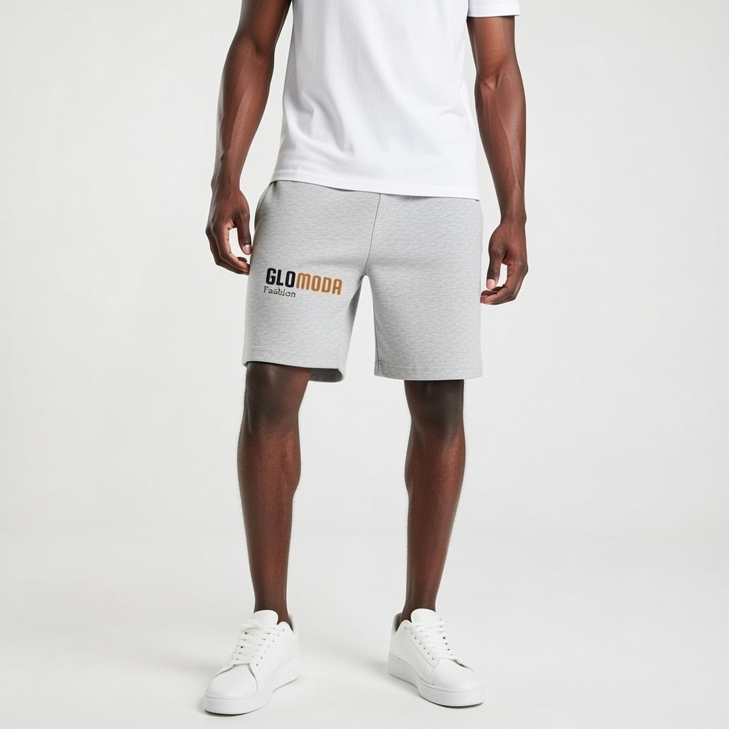 Neutral Loose Cotton-Blend Crop Pants – Casual & Sporty Summer Wear