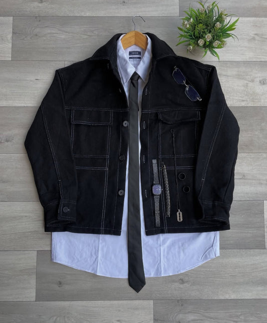 Day-to-Night Patterned Outfit Set