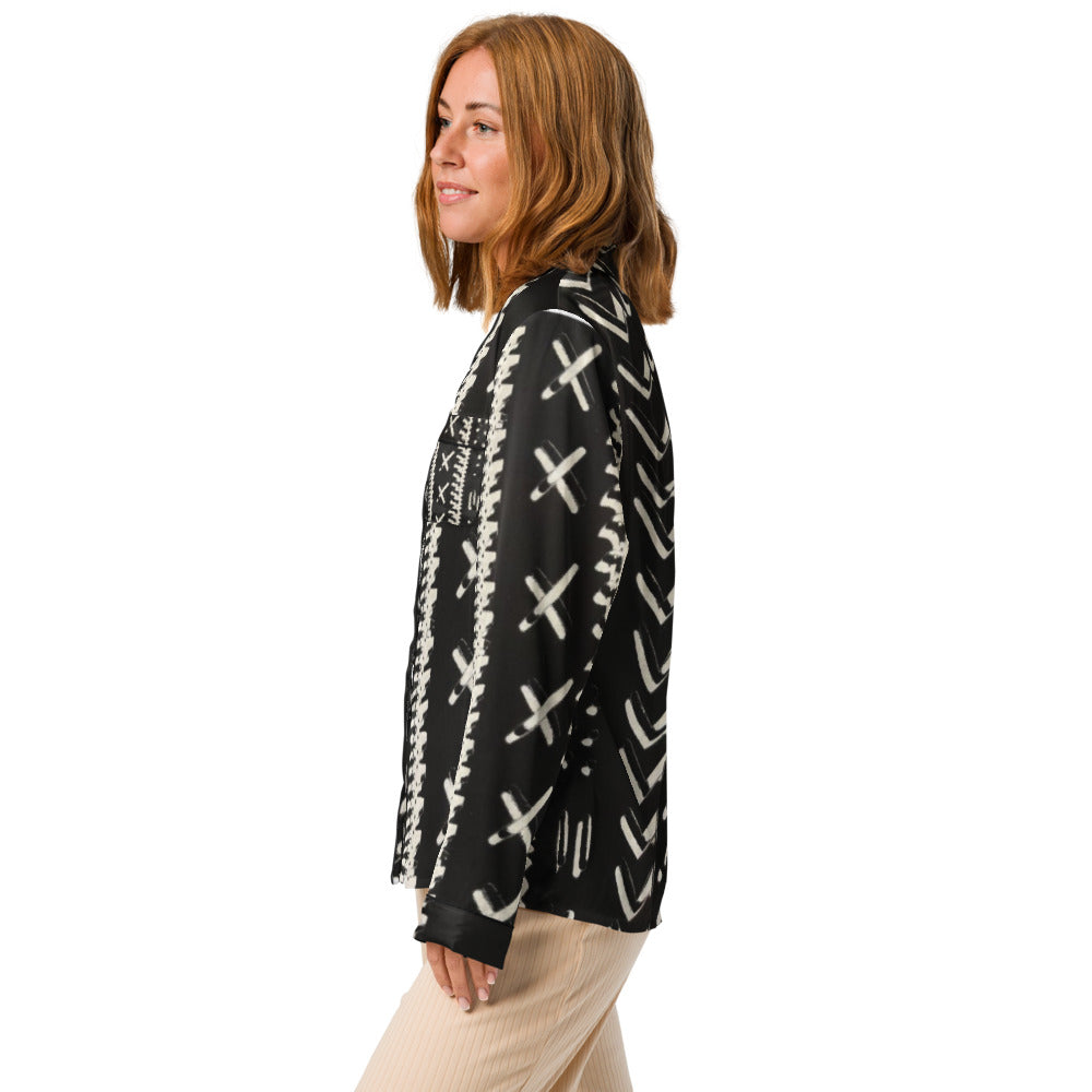 Women’s long sleeve pajama top