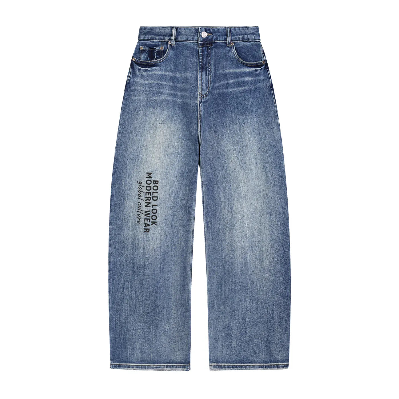 Sun Fade Heavyweight Denim Jeans - B&M 