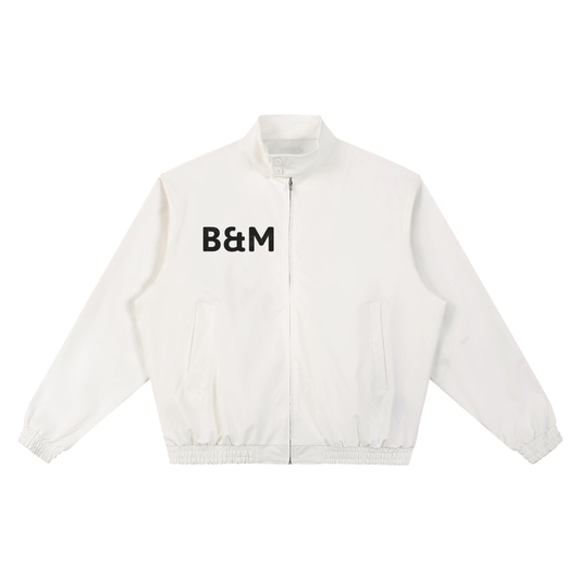 Unisex Y2K - Block Zip-Up Windbreaker – Casual Streetwear Bomber for Spring, Fall & Winter