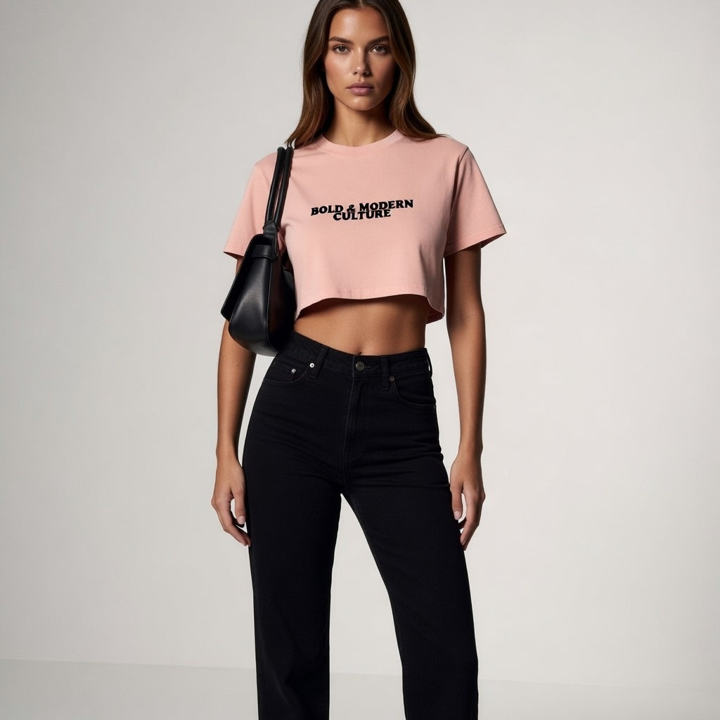 Snow Washed Crop Top