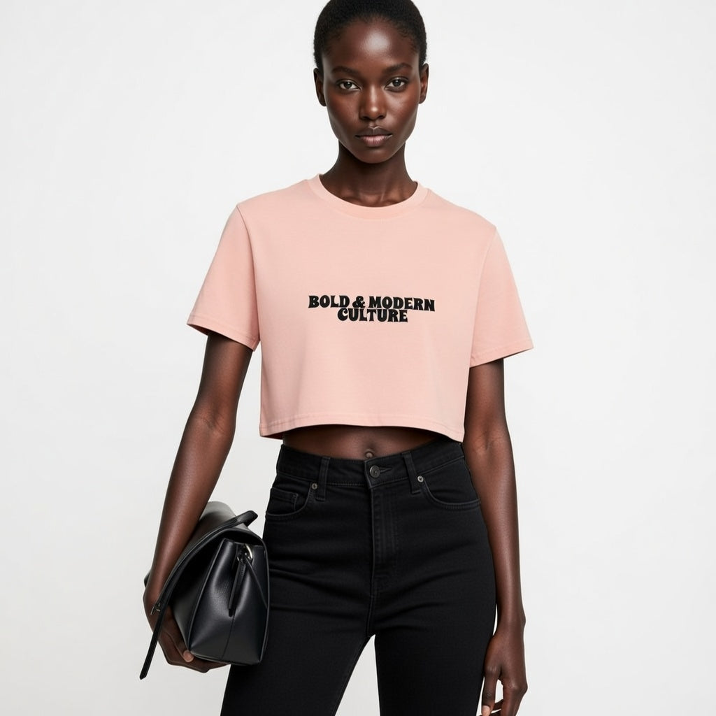 Snow Washed Crop Top