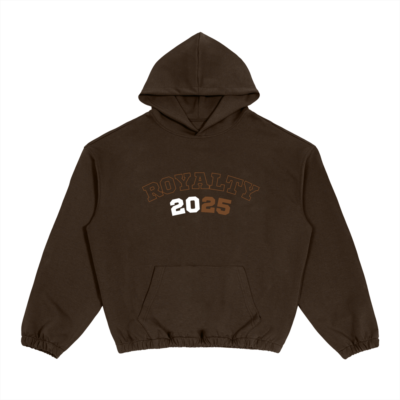 Casual Cinched-Hem Oversized Hoodie