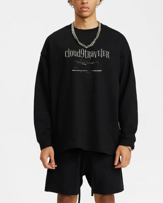 Oversized Unisex Long Sleeve T-Shirt