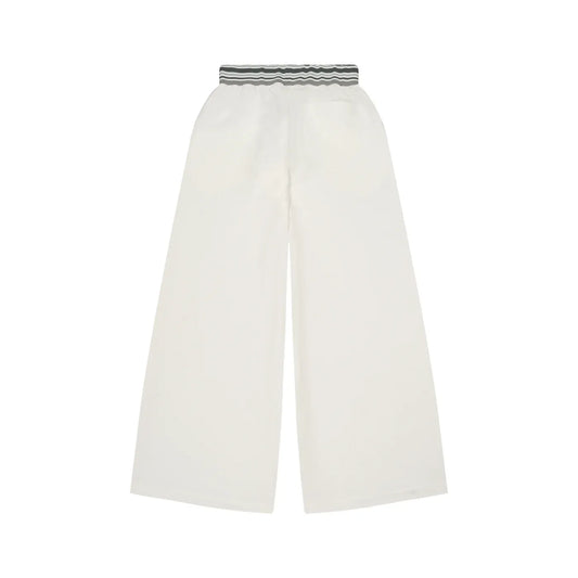 Striped Waist Wide Leg Pants - B&M 