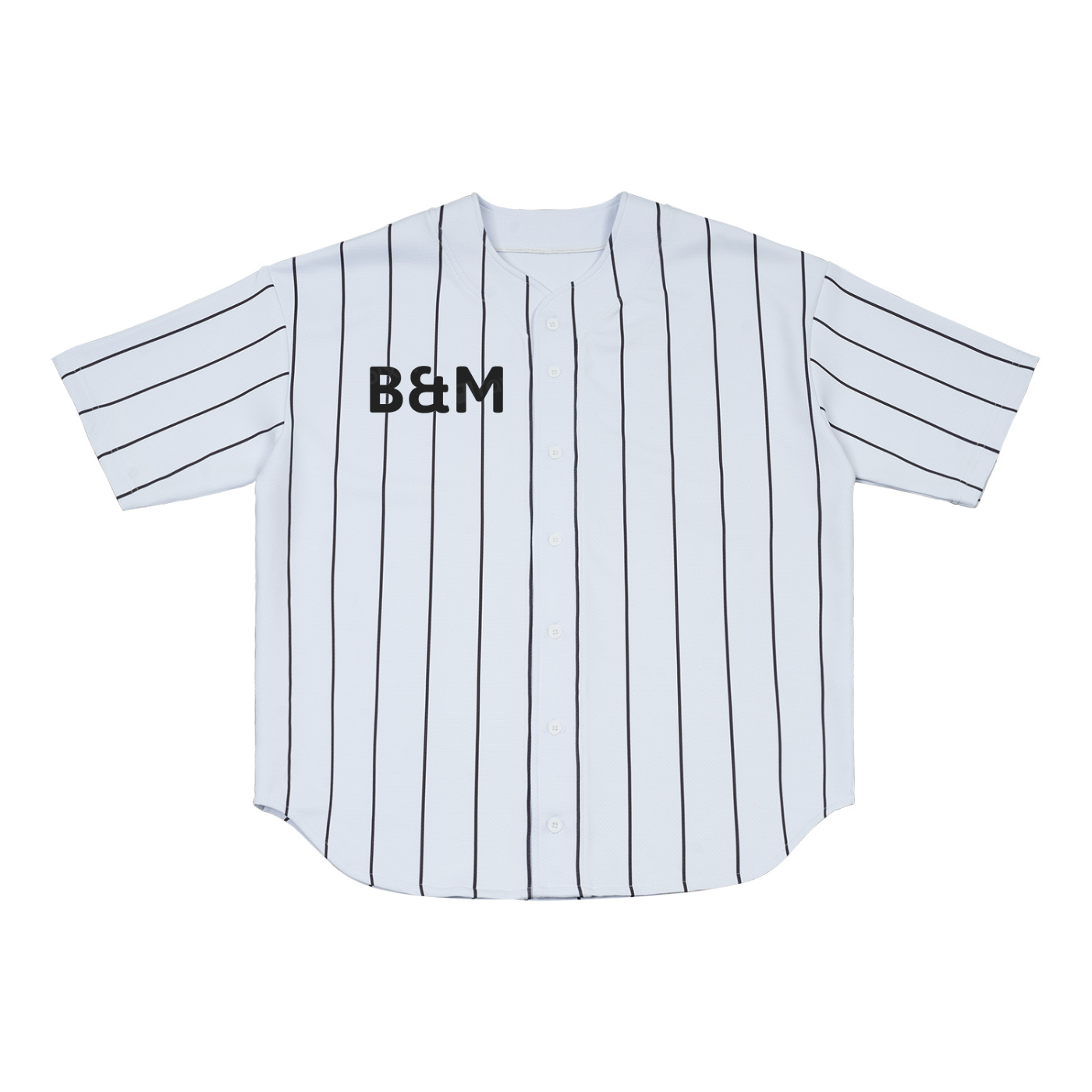 Pinstripe Baseball Jersey