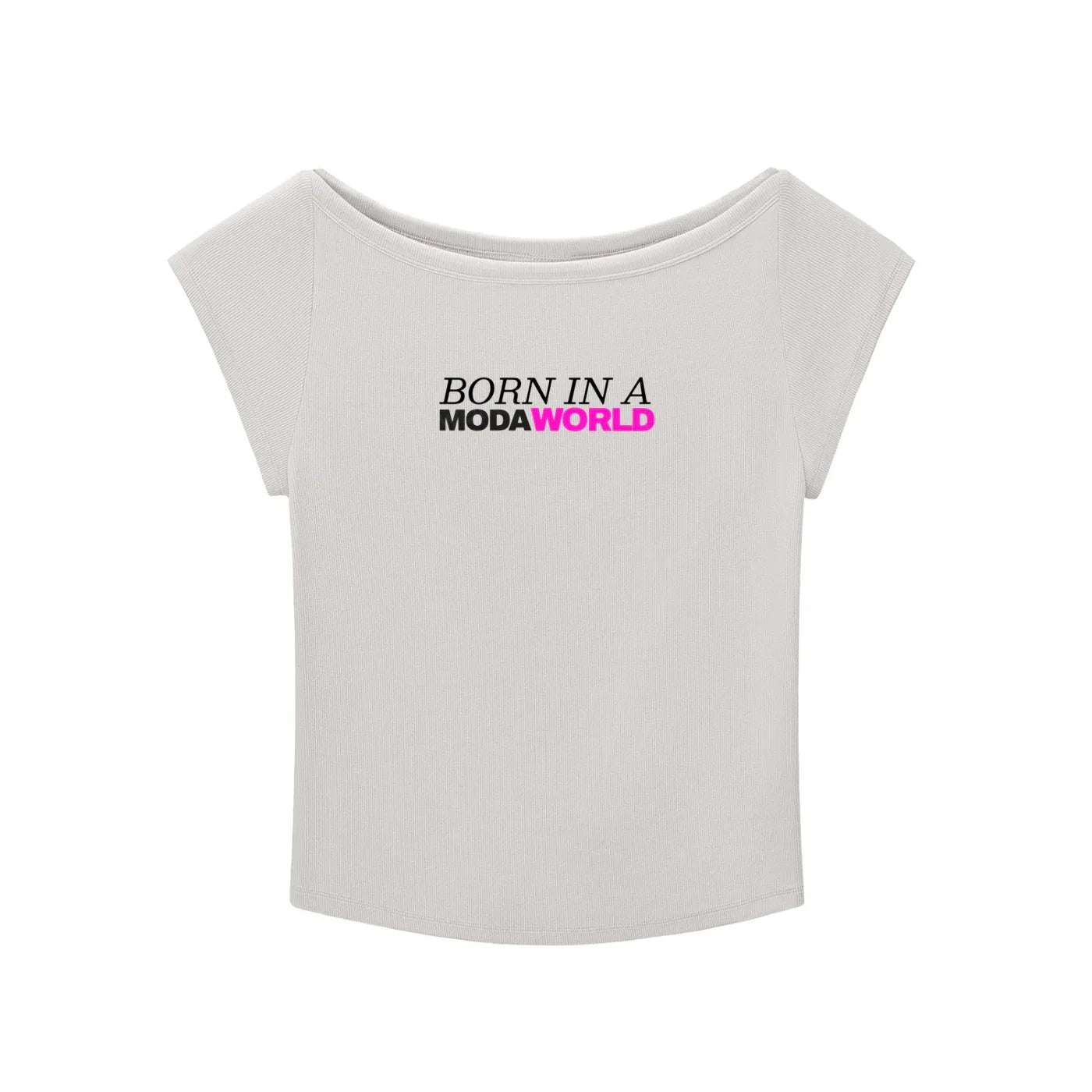 Essential Wide Neck Baby T-shirt - B&M 