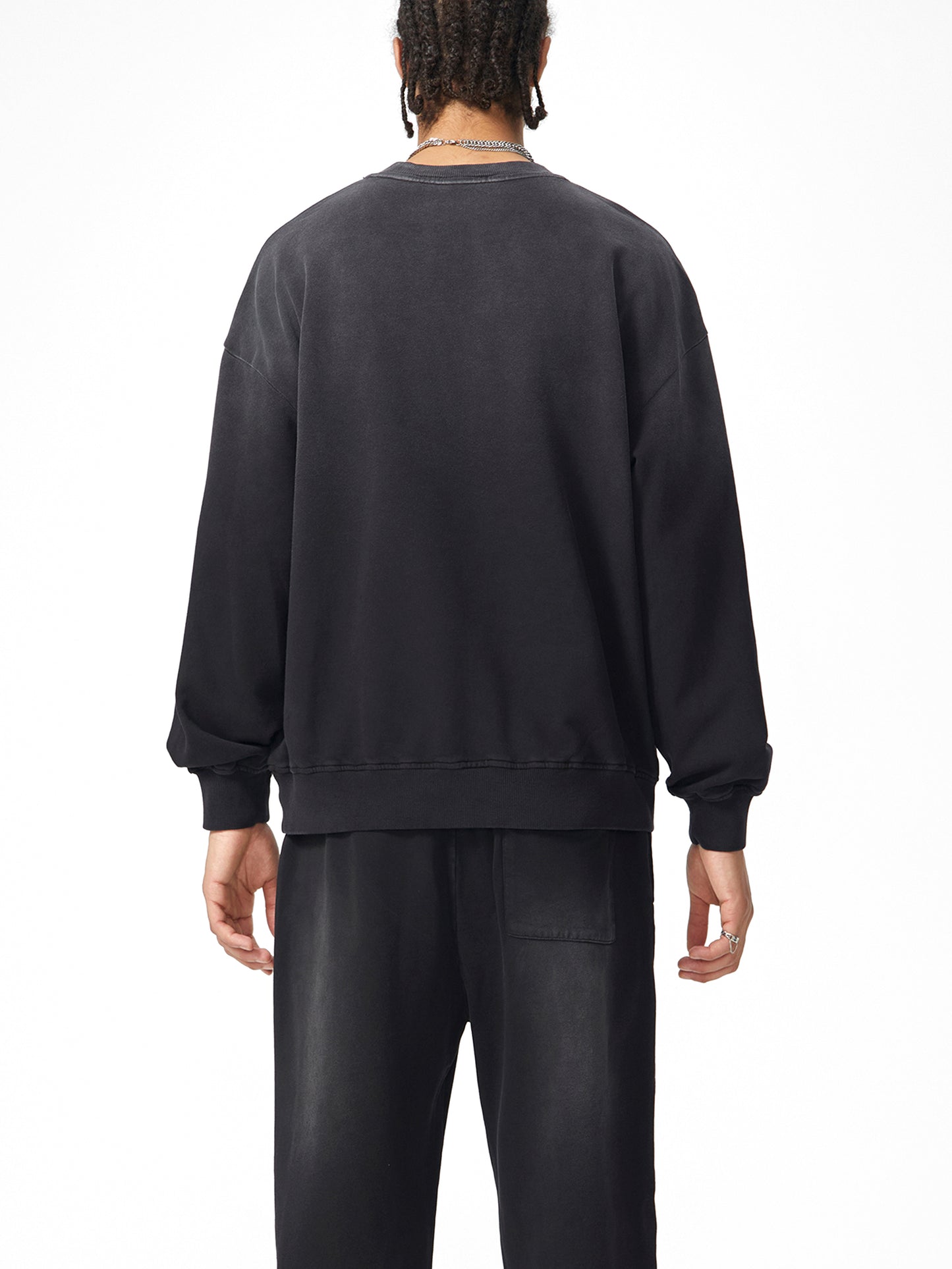 Sunset Drift Drop-Shoulder Sweatshirt