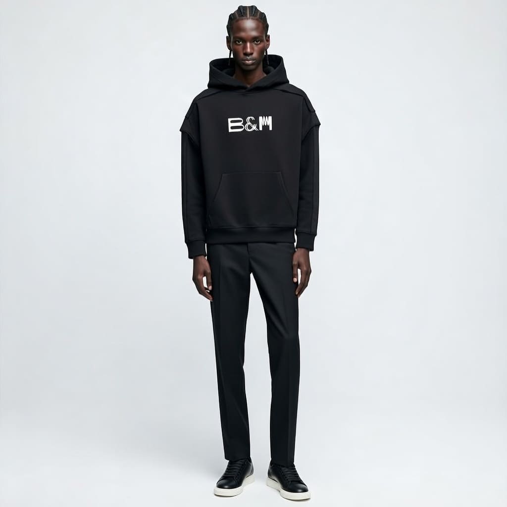 Autumn/Winter Men's Street Style Graphic Hoodie